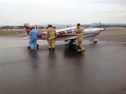 Vermont Air National Guard Responds to Aircraft Fire at Burlington International Airport