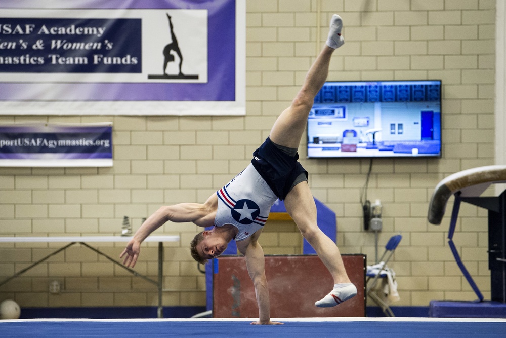 DVIDS Images USAFA Men's Gymnastics vs Army [Image 1 of 10]
