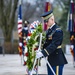 In honor of Medal of Honor Day, Medal of Honor Recipients U.S. Navy Master Chief Special Warfare Operator Edward Byers, Jr. and U.S. Army 1st Lt. Brain Thacker participate in an Army Full Honors Wreath-Laying Ceremony at the Tomb of the Unknown Soldier