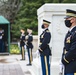 In honor of Medal of Honor Day, Medal of Honor Recipients U.S. Navy Master Chief Special Warfare Operator Edward Byers, Jr. and U.S. Army 1st Lt. Brain Thacker participate in an Army Full Honors Wreath-Laying Ceremony at the Tomb of the Unknown Soldier