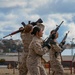 Recruits conduct training exercise at MCRD San Diego