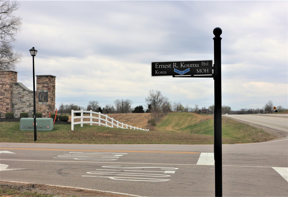 Ernest R. Kouma Blvd. in Radcliff, Ky.