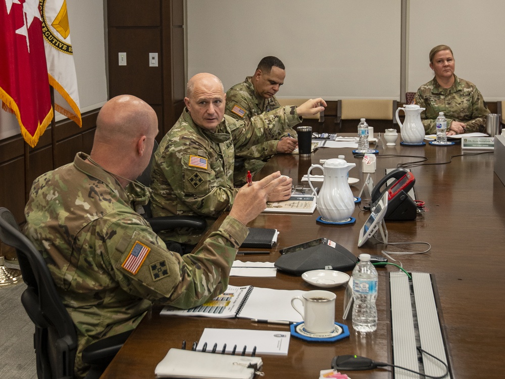 Gen. Daly visits USASAC