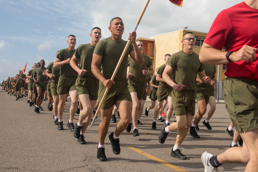 Alpha Company Motivational Run