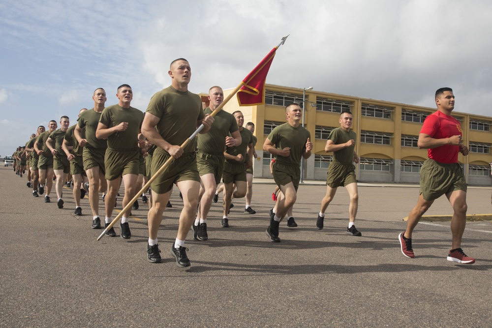 Alpha Company Motivational Run