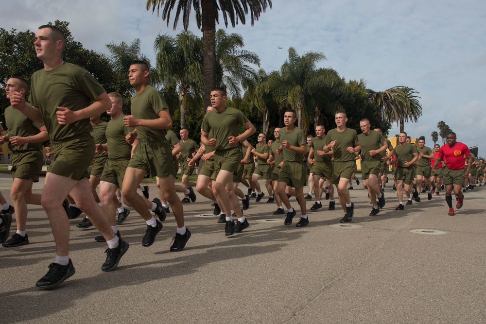 Alpha Company Motivational Run