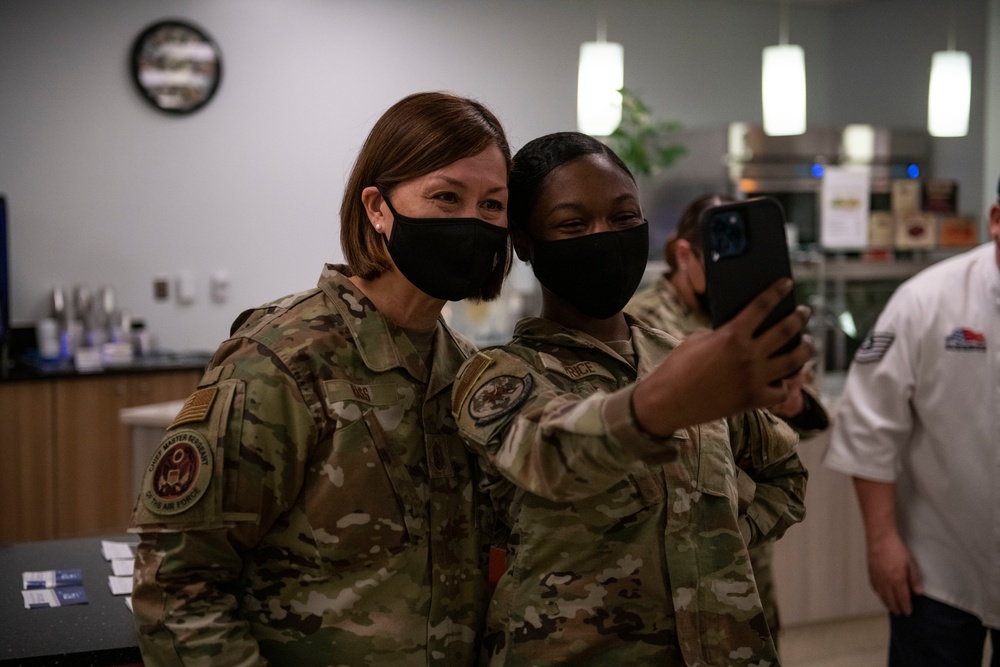 A day in the life of CMSAF, from one of Beale’s A1C’s eyes