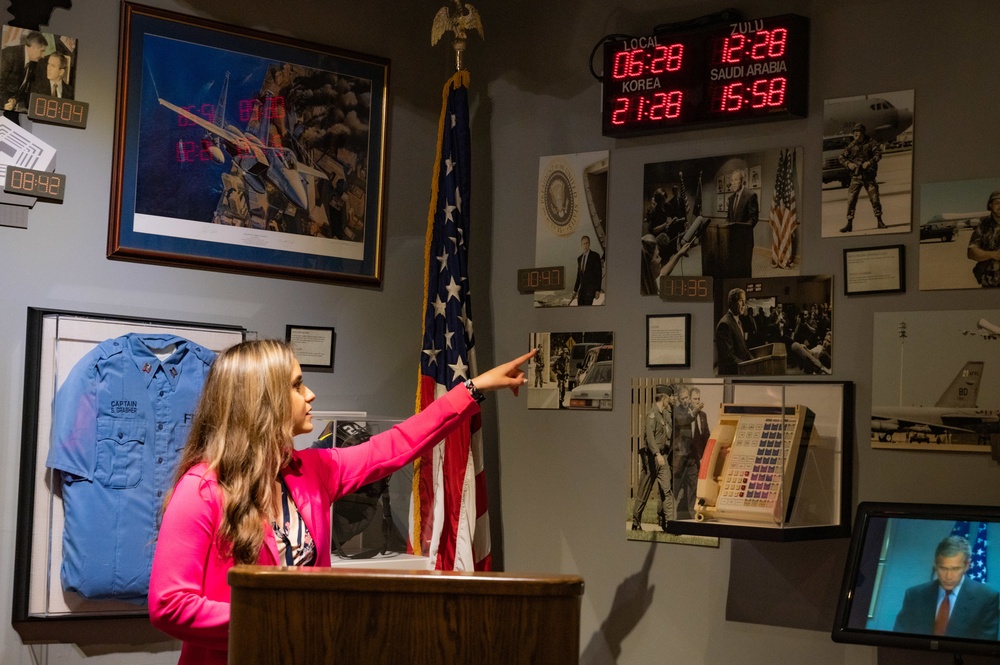 Miss America visits Barksdale