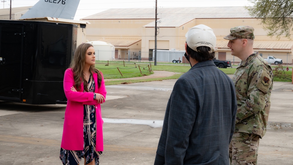 Miss America visits Barksdale