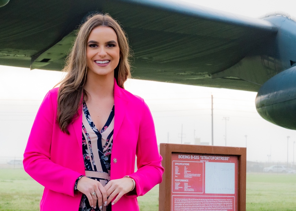 Miss America visits Barksdale
