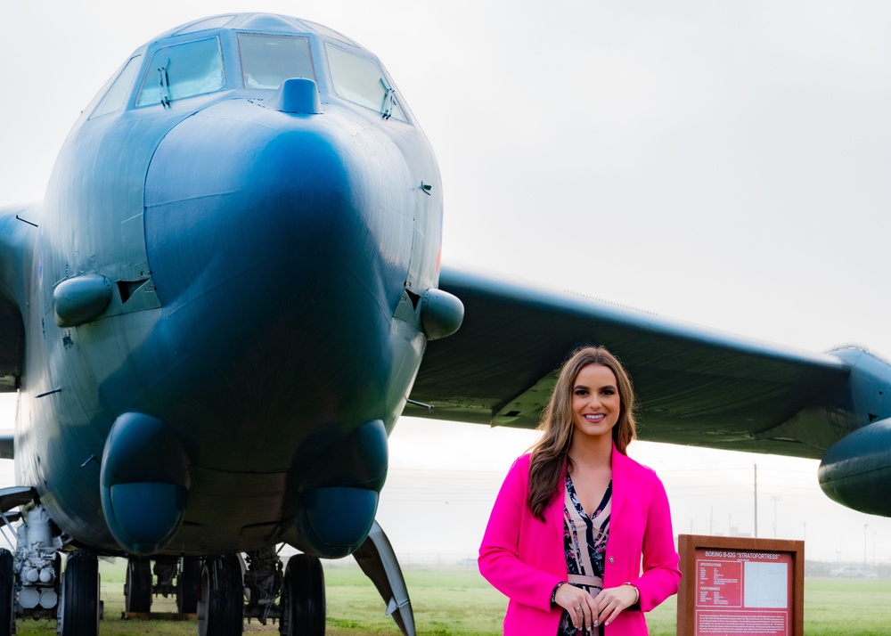 Miss America visits Barksdale