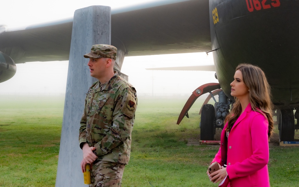 Miss America visits Barksdale