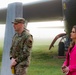 Miss America visits Barksdale