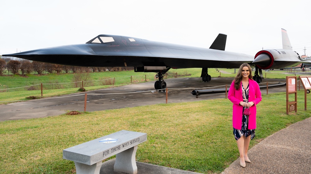 Miss America visits Barksdale