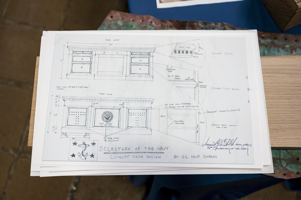 SECNAV Office Desk Presentation