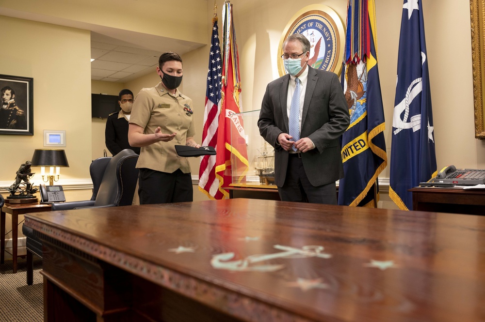 SECNAV Office Desk Presentation