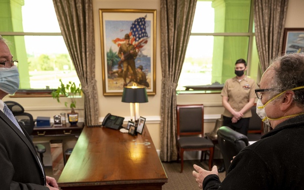 SECNAV Office Desk Presentation