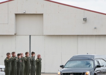 Lt. Col. Jauquet Dignified Transfer