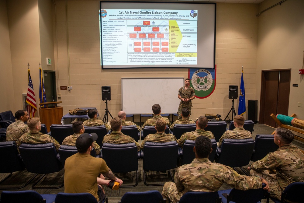 ANGLICO Marines teach TACP airmen