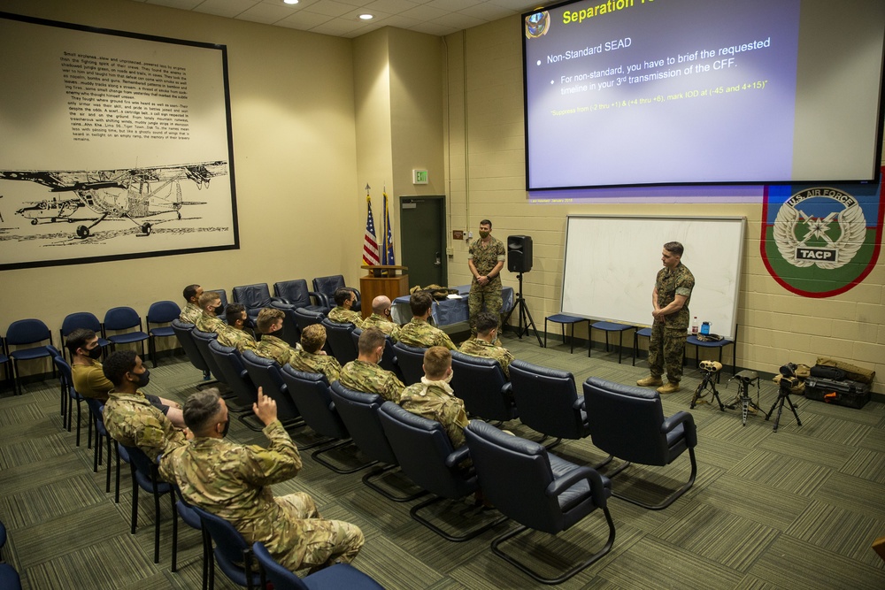 ANGLICO Marines teach TACP airmen