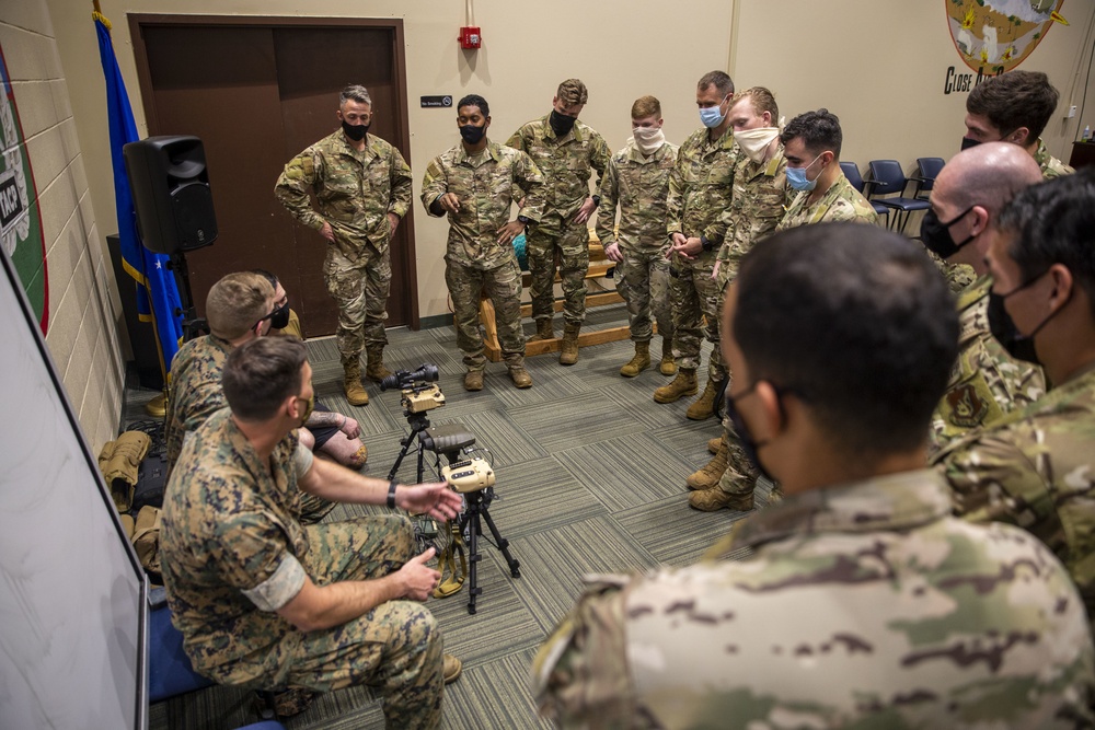 ANGLICO Marines teach TACP airmen