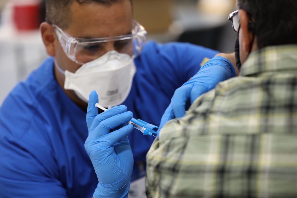 Northern California communities vaccinated via Cal Guard