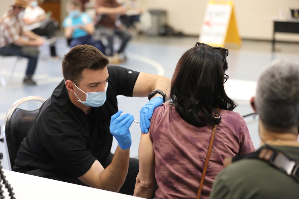 Northern California communities vaccinated via Cal Guard