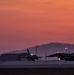 Wolf Pack F-16s take off at dawn