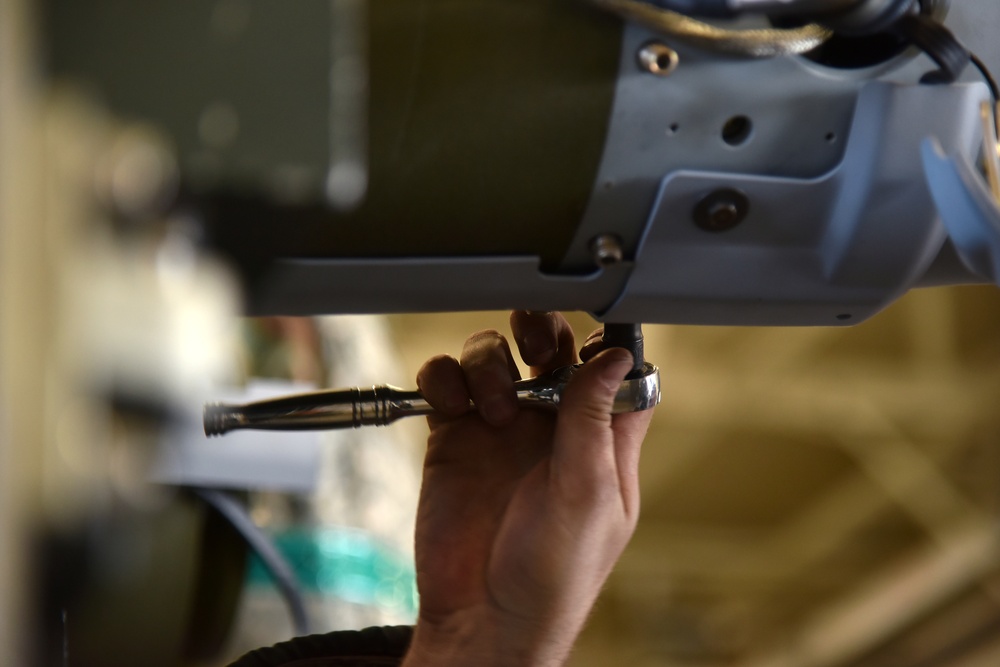 Ammo technicians build inventory during routine training event