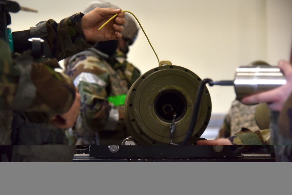 Ammo technicians build inventory during routine training event