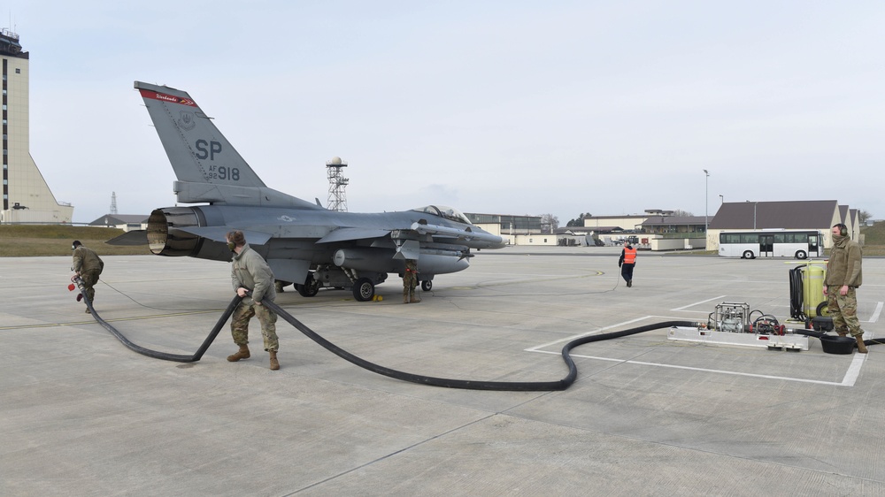 U-A Senior Foreign Policy Advisor visit to Spangdahlem Air Base