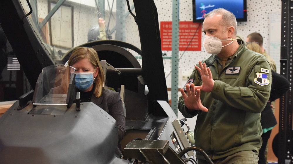 U-A Senior Foreign Policy Advisor visit to Spangdahlem Air Base