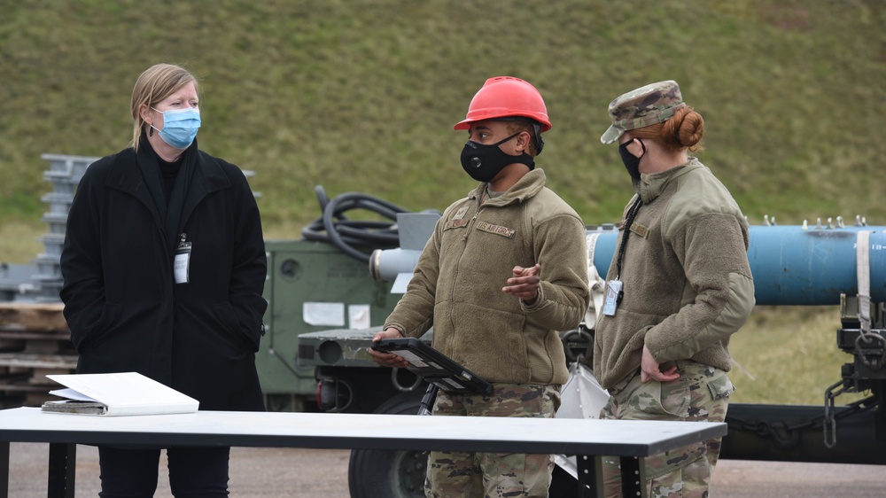U-A Senior Foreign Policy Advisor visit to Spangdahlem Air Base