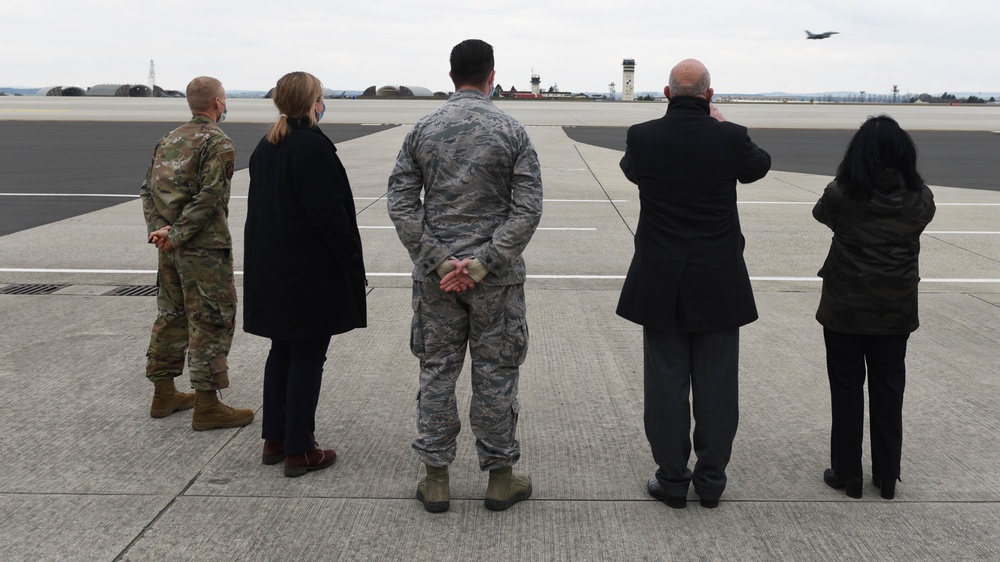 U-A Senior Foreign Policy Advisor visit to Spangdahlem Air Base