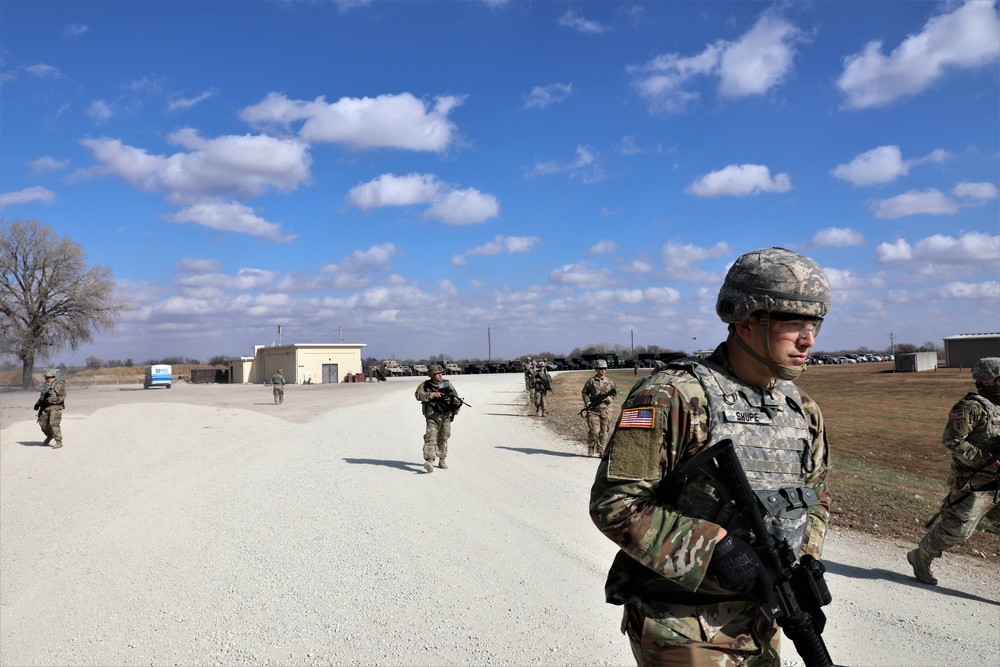 Soldiers of the 130th conduct battle lanes training