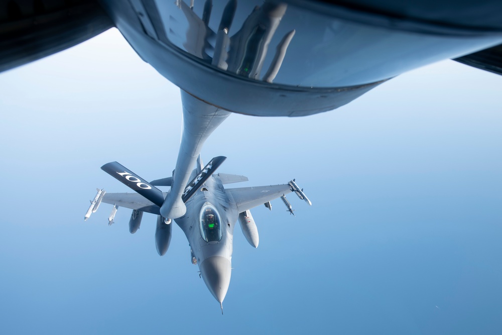100th ARW participates in flyover in honor of Greece's bicentennial of Independence