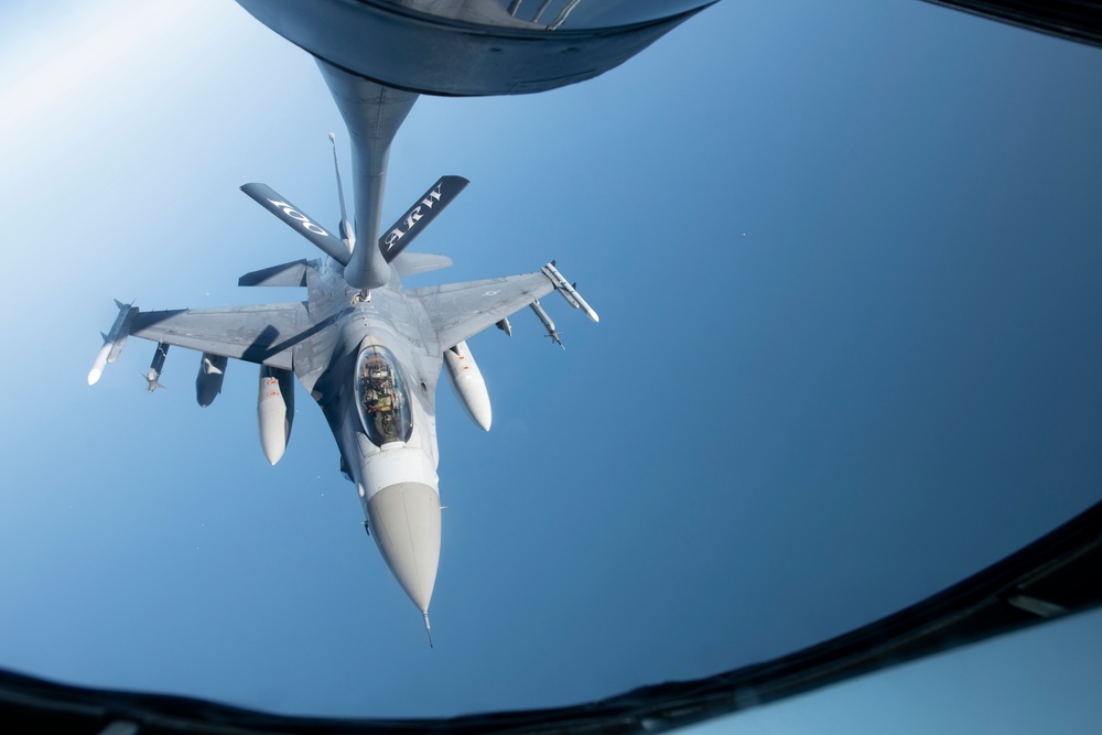 100th ARW participates in flyover in honor of Greece's bicentennial of Independence