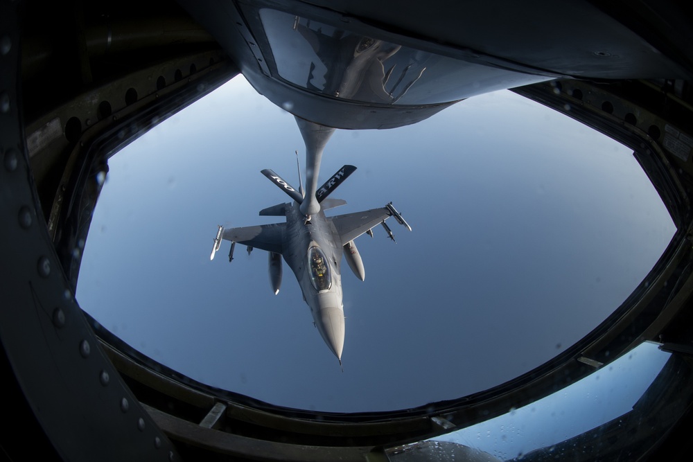 100th ARW participates in flyover in honor of Greece's bicentennial of Independence