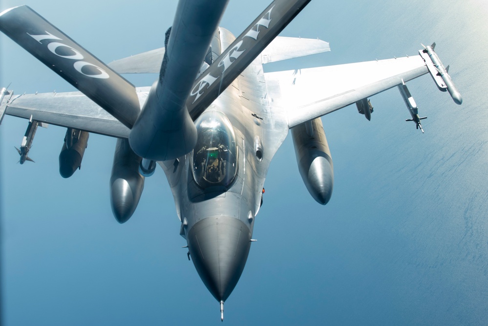 100th ARW participates in flyover in honor of Greece's bicentennial of Independence