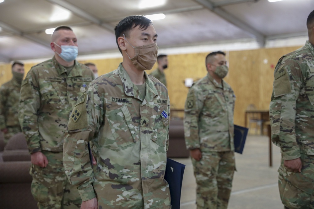 MK Military Police Receive Army Achievement Medal