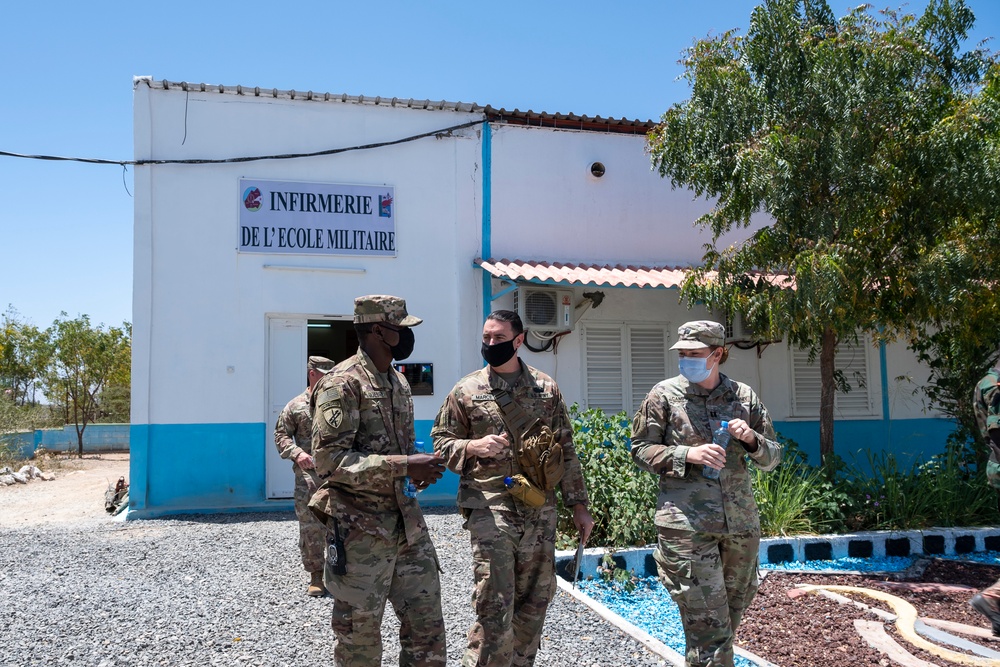 Civil Affairs Team delivers bedding supplies to Armed Forces of Djibouti Military Academy