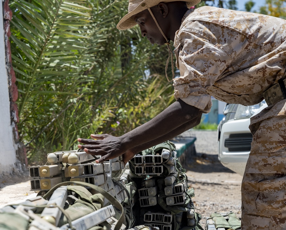 Civil Affairs Team delivers bedding supplies to Armed Forces of Djibouti Military Academy