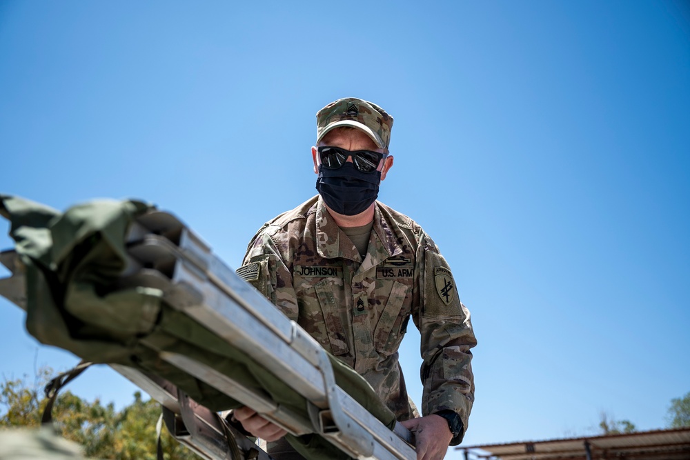 Civil Affairs Team delivers bedding supplies to Armed Forces of Djibouti Military Academy