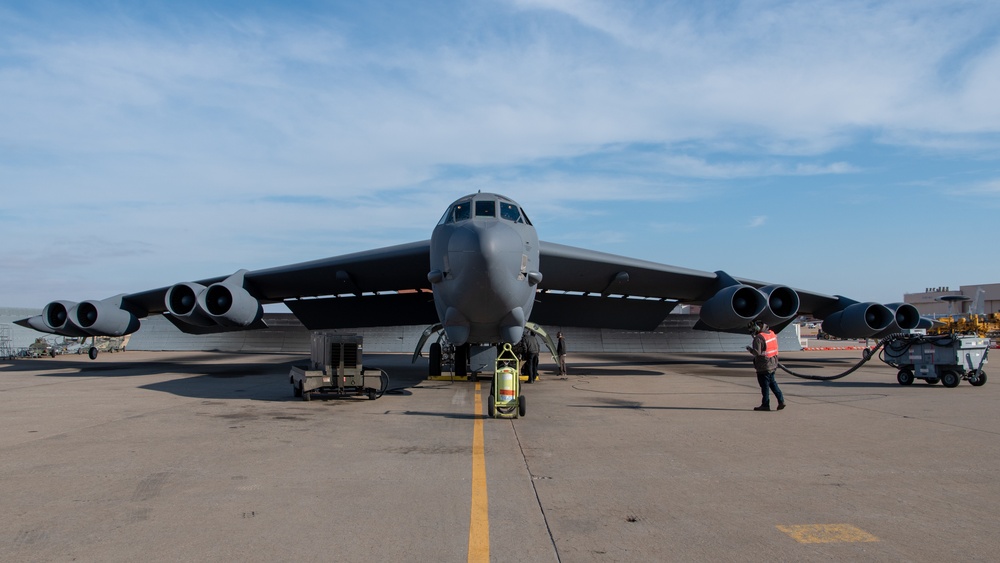 Tinker completes B-52 restoration as ‘Wise Guy’ re-enters arsenal