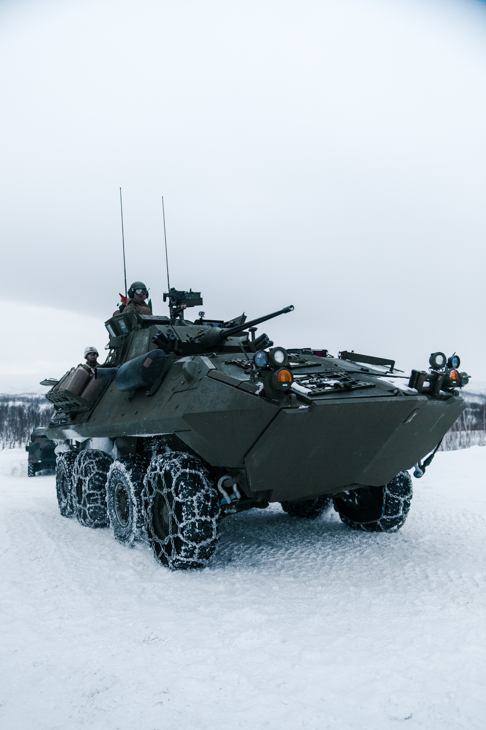 LAR Marines with MRF-E Execute a Live-Fire Range