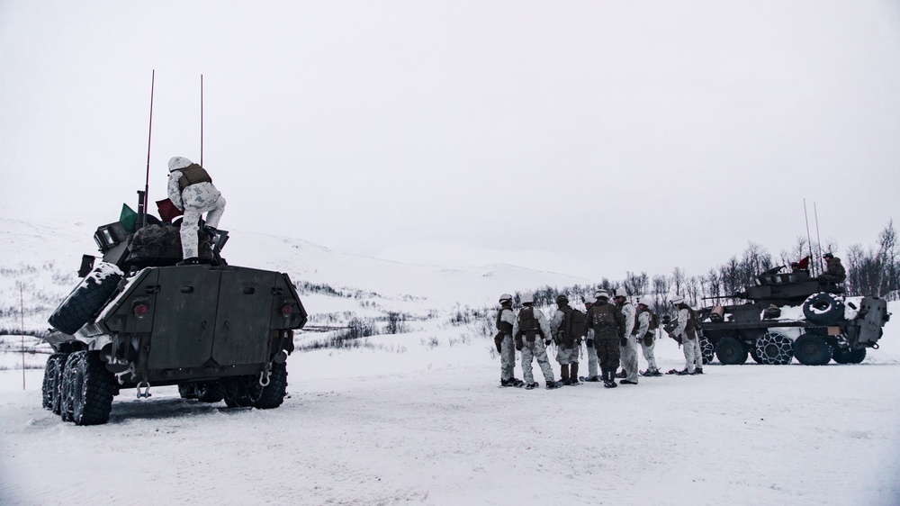 LAR Marines with MRF-E Execute a Live-Fire Range