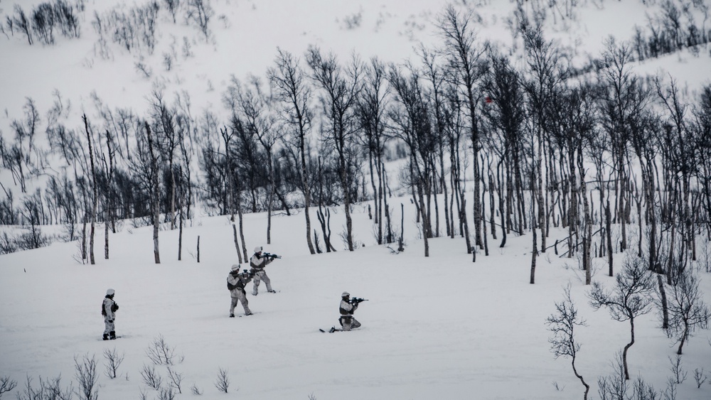 LAR Marines with MRF-E Execute a Live-Fire Range