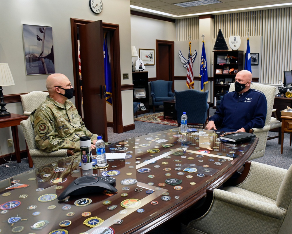 Chief of Space Operations visits Wright-Patterson Air Force Base