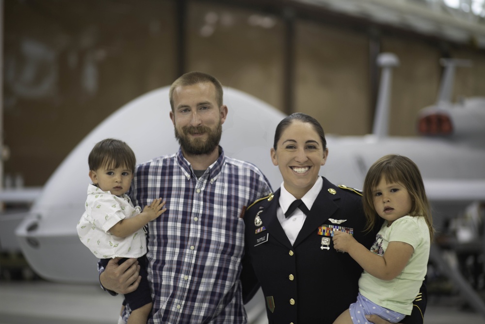 Former enlisted Soldier juggles duties of student, cadet and motherhood