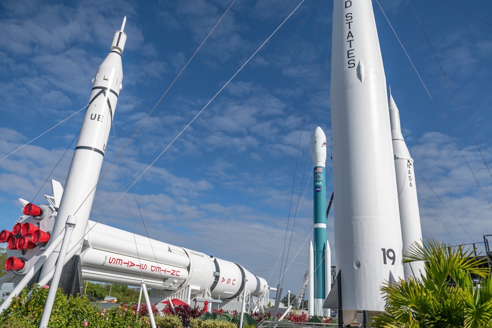 Delta II Rocket Joins KSC Rocket Garden